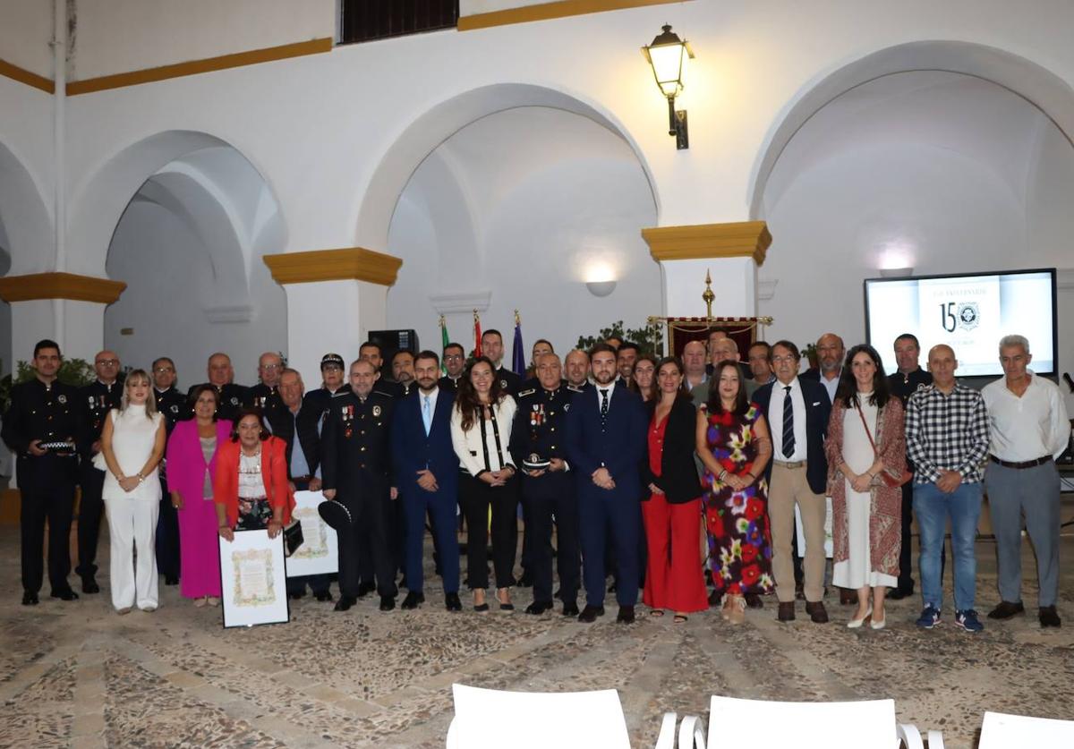 Reconocimiento a los 150 años de vida de la Policía Local de Jerez de los Caballeros