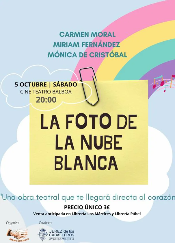 'La foto de la nube blanca' abre la Programación Cultural de Jerez de los Caballeros