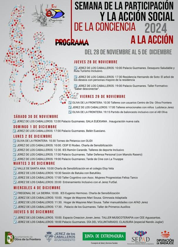 Imagen principal - Euexia Rural celebra su VII Semana de la Participación y la Acción Social