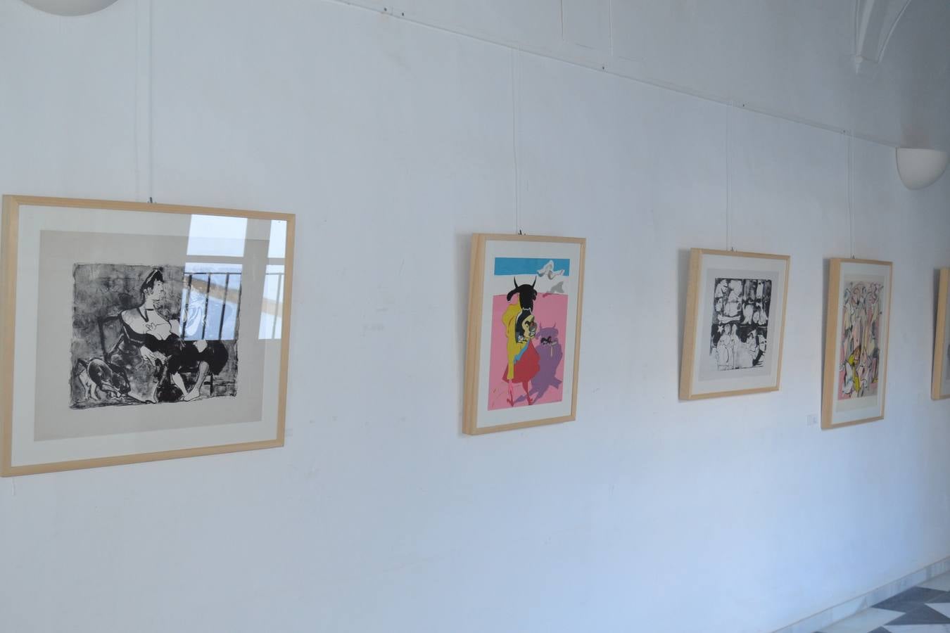Exposición del pintor extremeño Juan Barjola en el Centro Cultural San Agustín