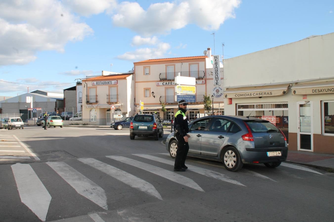 Las denuncias e intervenciones en materia de tráfico también representaron un número destacado de actuaciones.P.D.