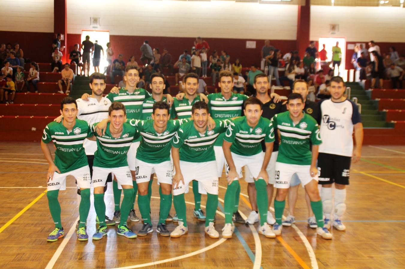 El renovado equipo de la Asociación Jerez Futsal.