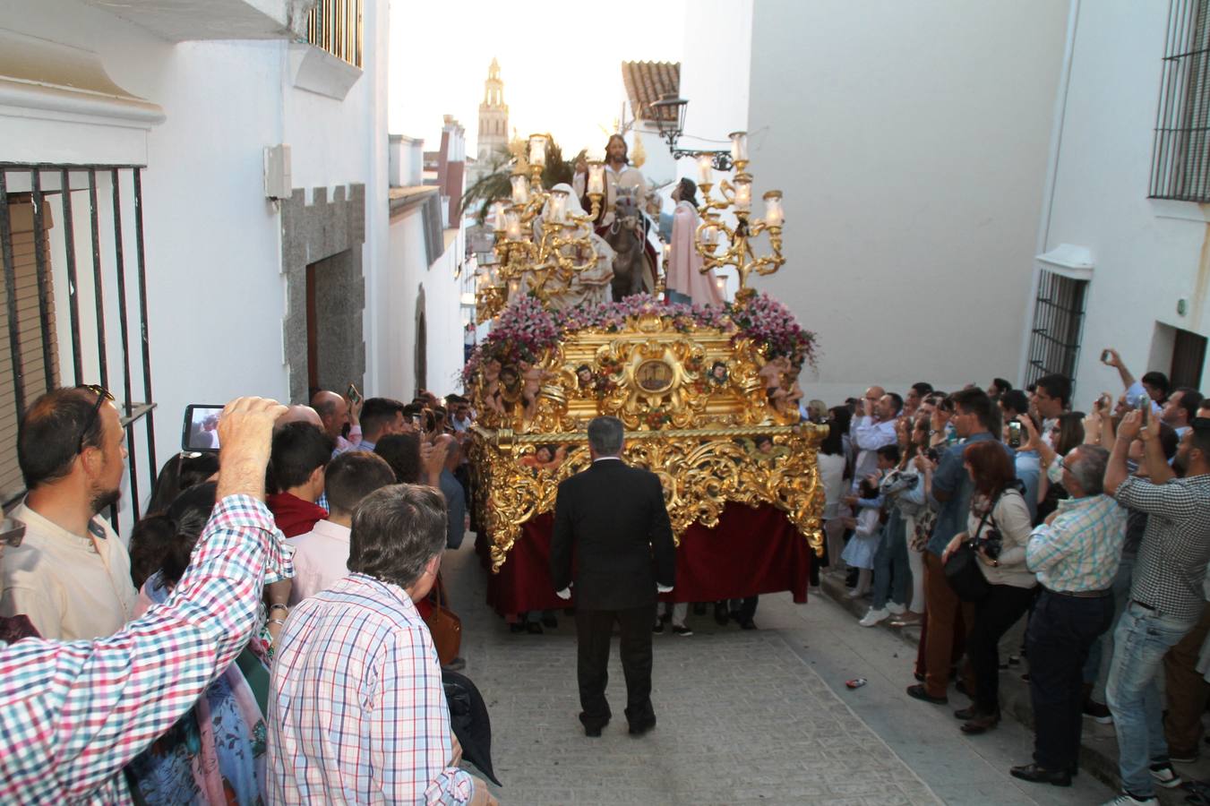 Paso de la Entrada de Jesús en Jerusalén el Domingo de Ramos. 