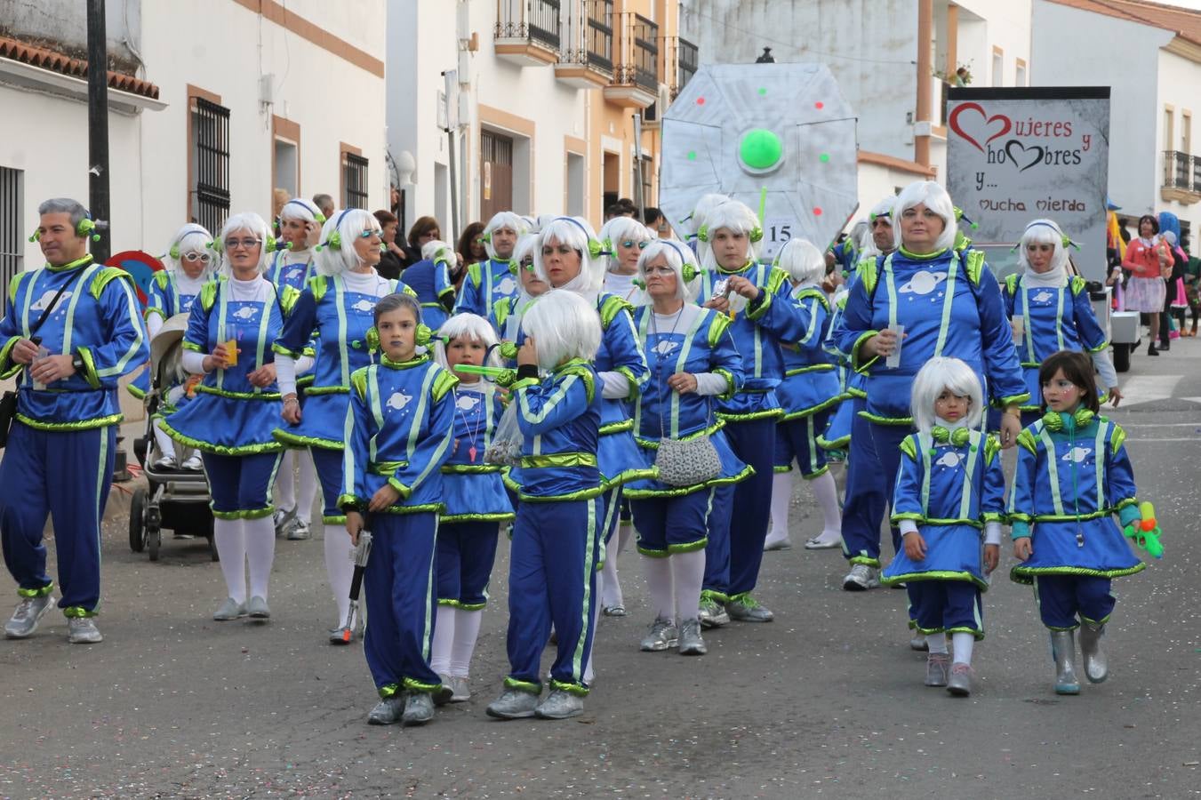 El desfile de Carnaval, el sábado, partirá a las 17 horas desde la barriada 'El Pomar'.'