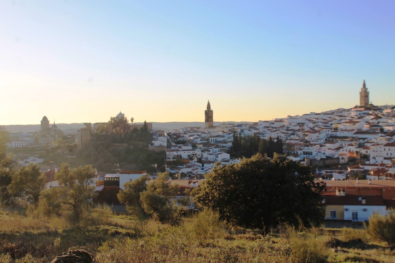 Vista de Jerez de los Caballeros.