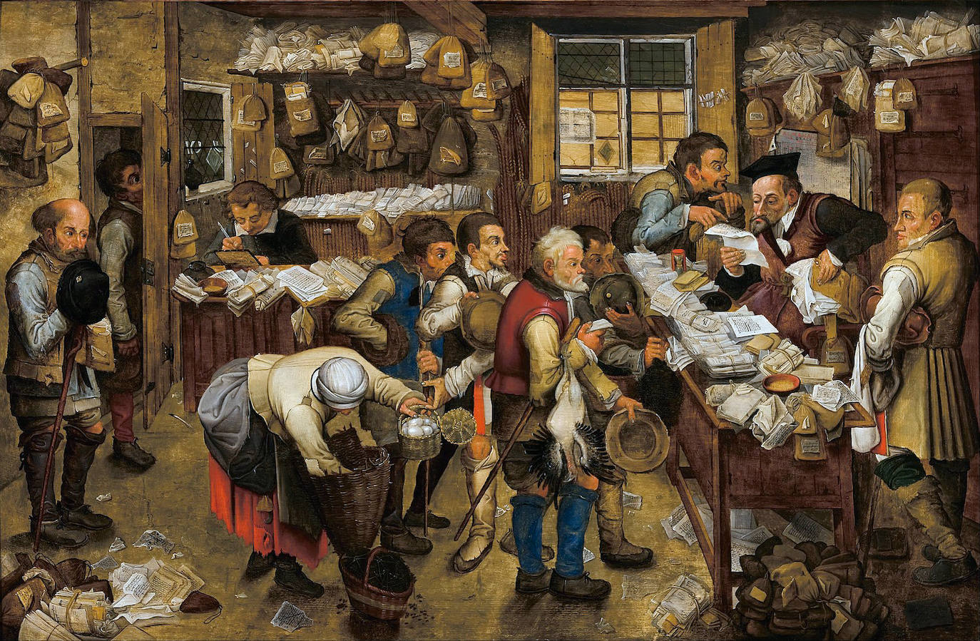 La oficina del recaudador de impuestos (c. 1615)