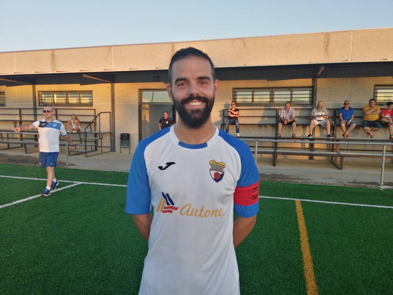 Antonio Cerrato, autor de un golazo contra el Nueva Ciudad