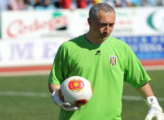 Manu Vicente, en su etapa en el Mérida 