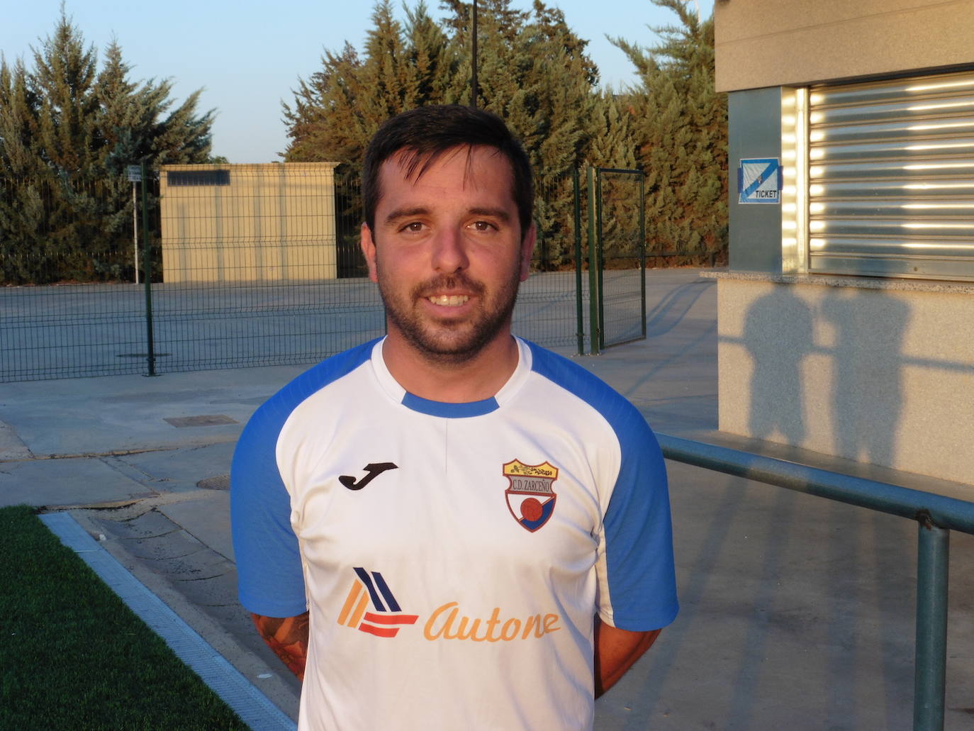 Rubén Senit, delantero titular en Malparida de Plasencia 