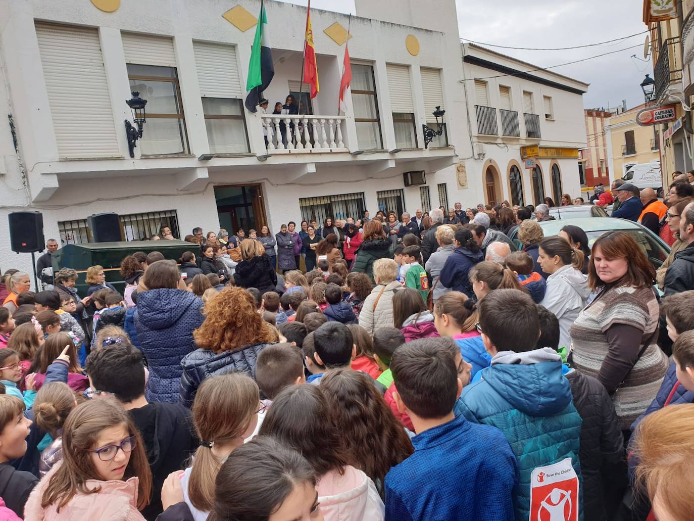 Concentración en la Plaza del Ayuntamiento