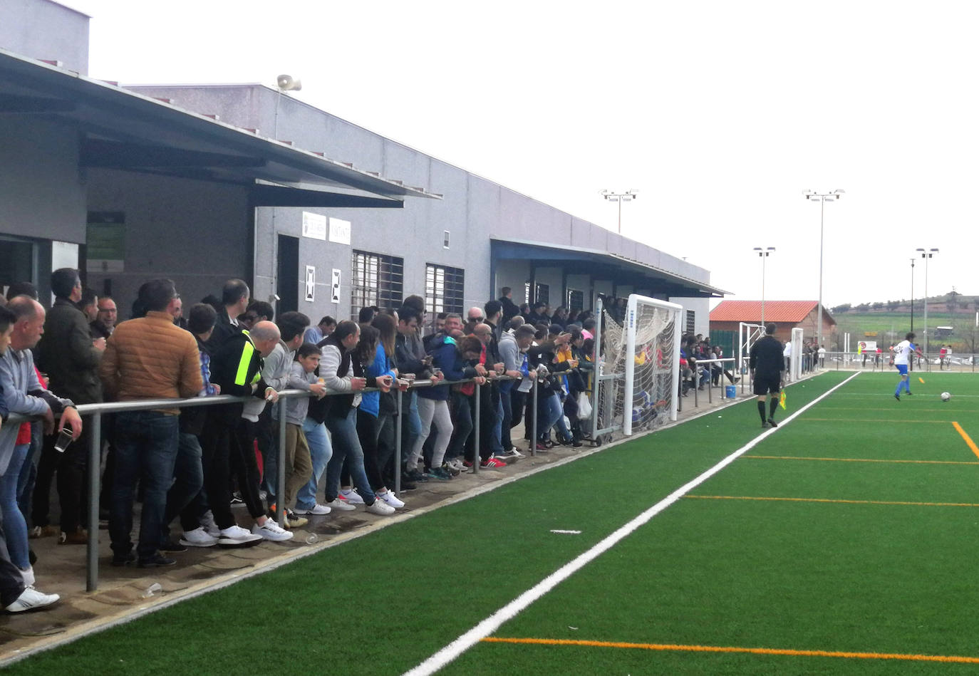 Aficionados durante el último partido jugado en casa