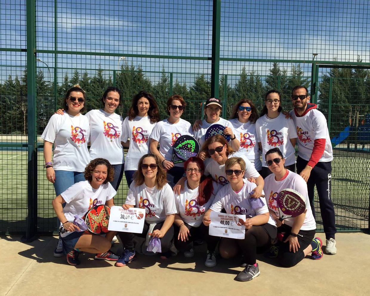 El torneo americano de pádel reúne a 12 mujeres
