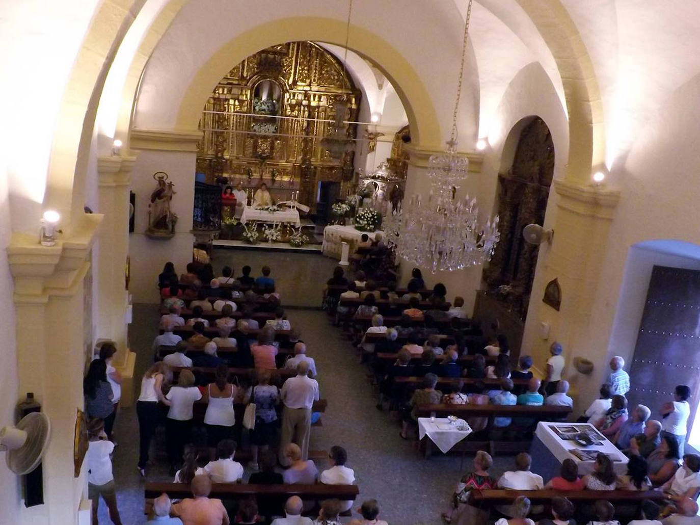 Misa en la Ermita de Ntra. Sra. de las Nieves