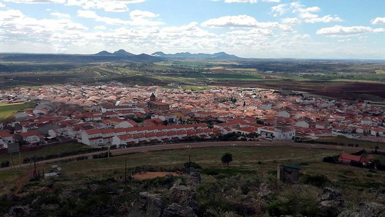 Vista panorámica de La Zarza
