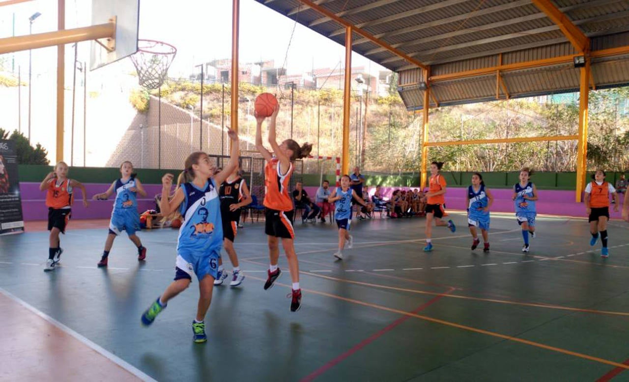 La próxima semana, baloncesto infantil
