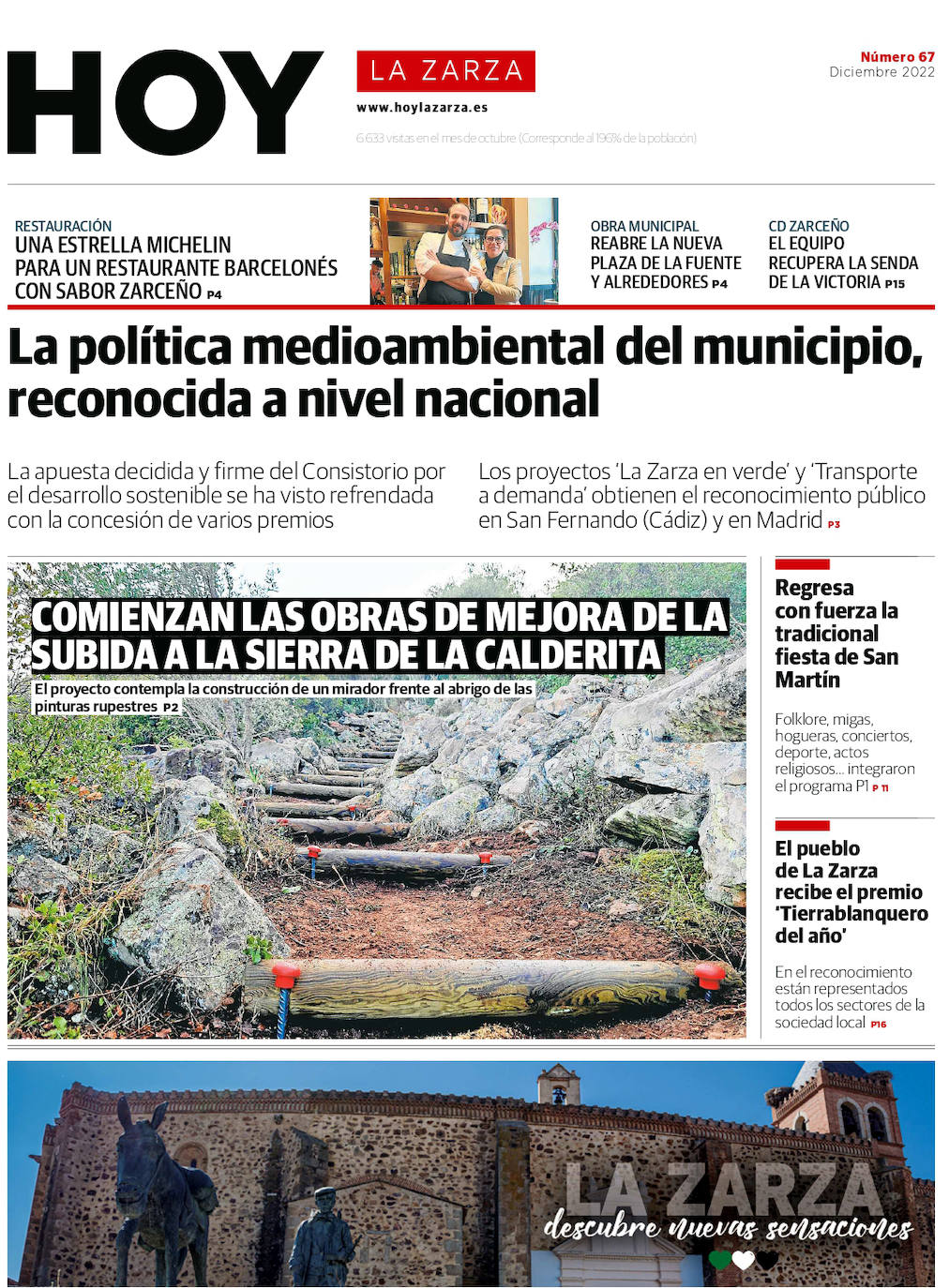 Portada del nuevo número