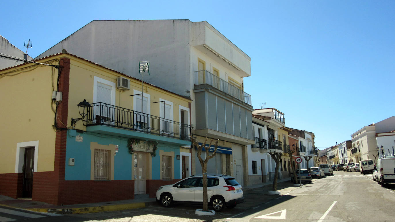 Calle La Virgen, donde fue abandonado Maximino Nieves