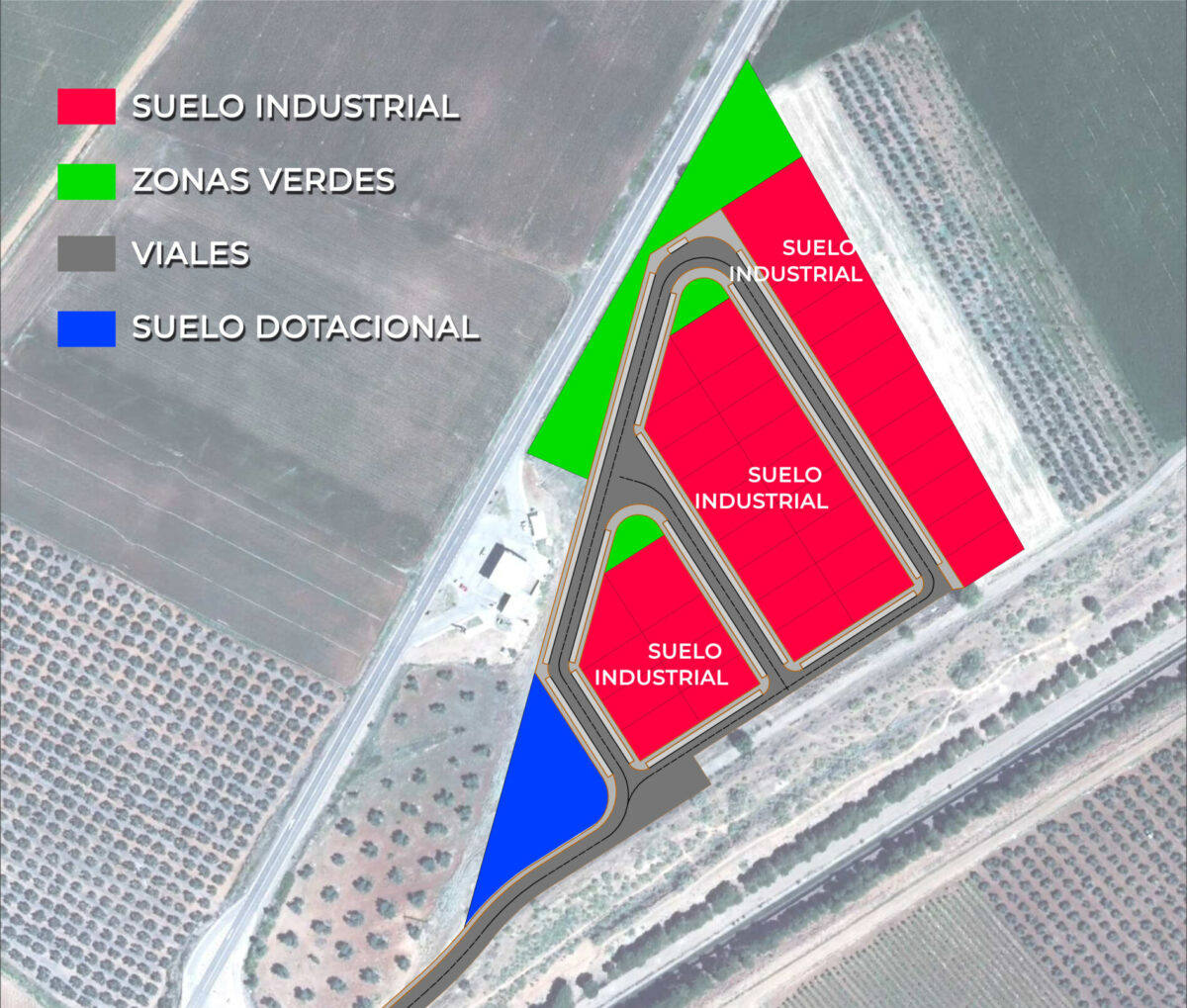 Plano general de la urbanización