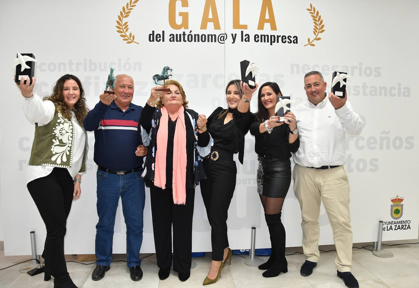 Empresarios premiados en la Gala