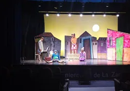 Representación del musical 'Orejas de mariposa' en el Auditorio