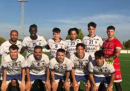 Once inicial del CD Zarceño en Santa Marta