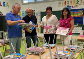 El alumnado del colegio volverá a tener libros de texto gratis