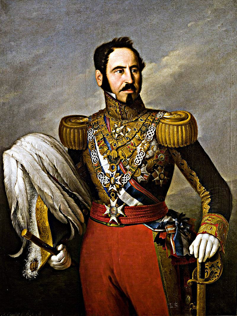 Retrato de Espartero por A. Esquivel (1841)