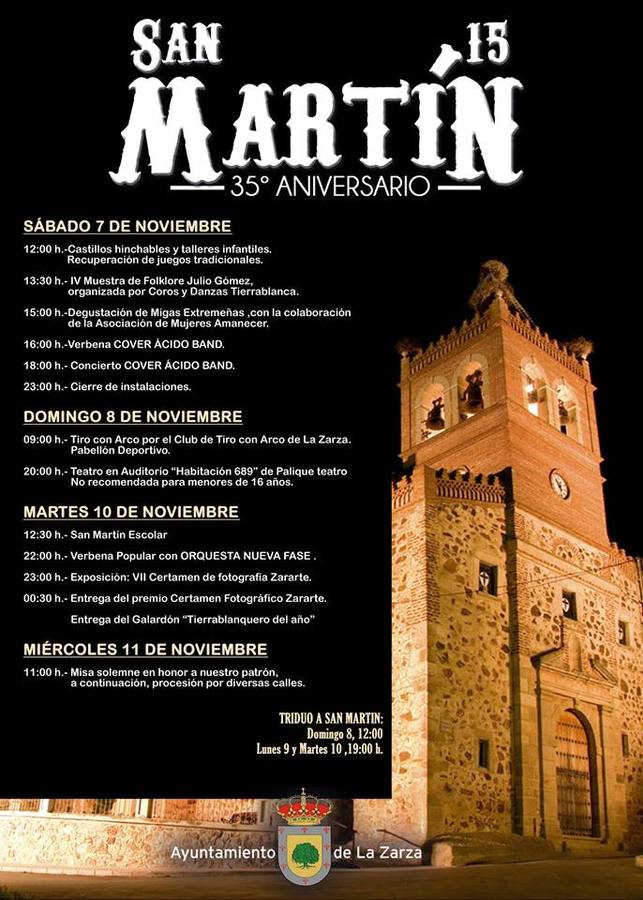 Cartel anunciador de la fiesta