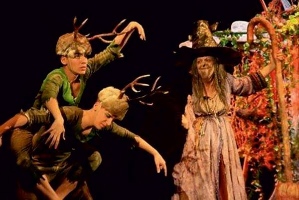 Una escena de la obra