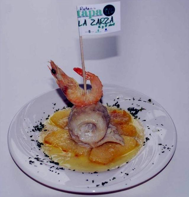 Una de las dos tapas presentadas por el Bar San Martín