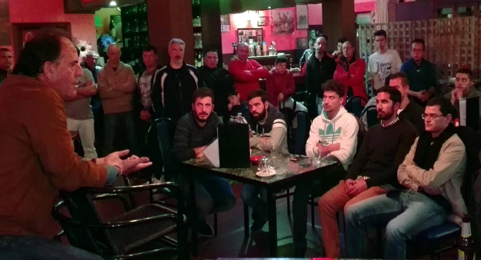 Imagen de una de las reuniones mantenidas
