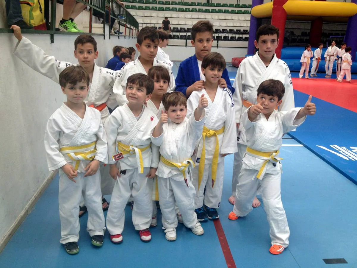 Miembros del Club de Judo Zararte