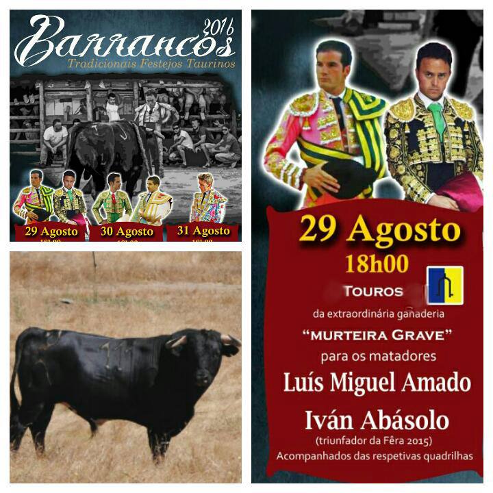 Cartel anunciador de la corrida