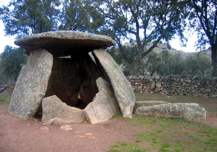 Dolmen El Mellizo, en Valencia de Alcántara
