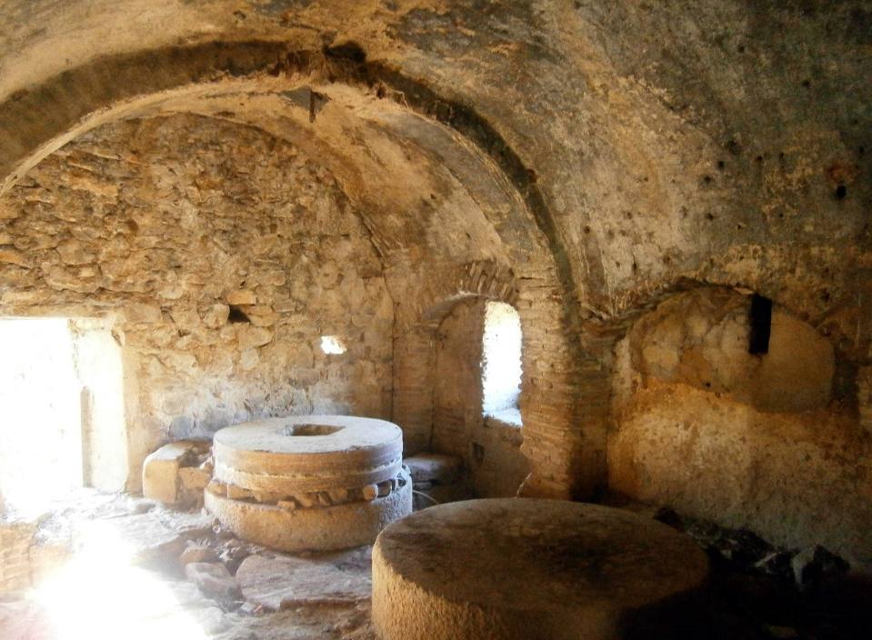 Interior del Molino de la Rabia