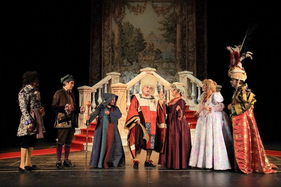 Una escena de la obra