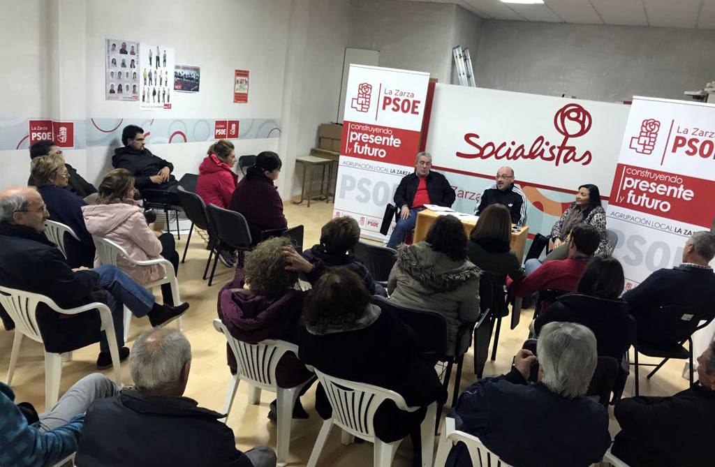 El acto se celebró en la sede socialista