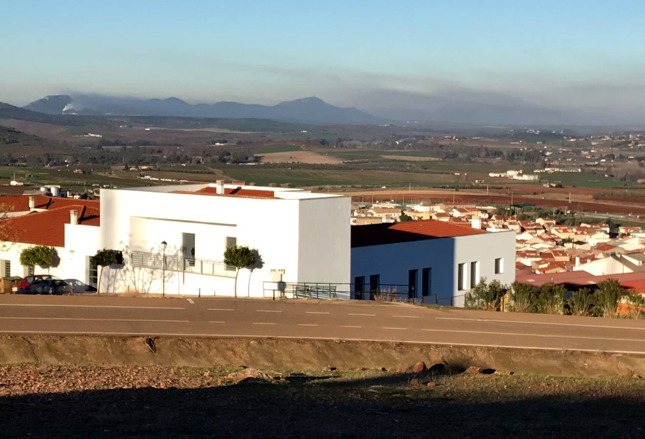 Exteriores de la parte ampliada de la Residencia