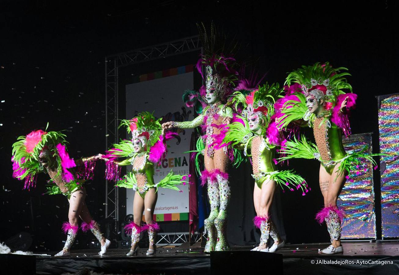 Drag Osiris durante la gala