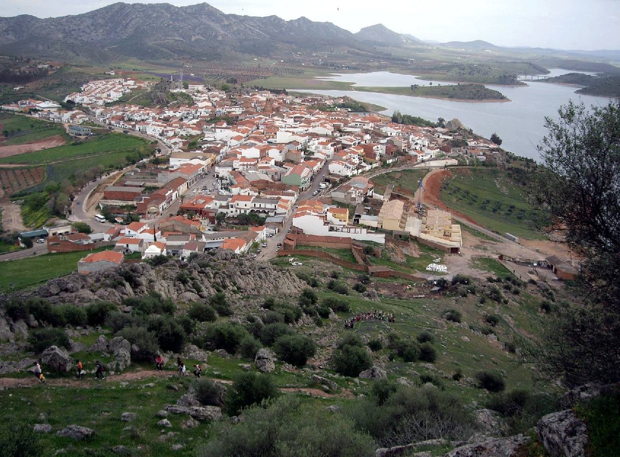 Vista panorámica de Alange