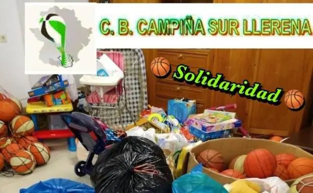 Éxito en la recogida de juguetes y ropa del C.B. Campiña Sur