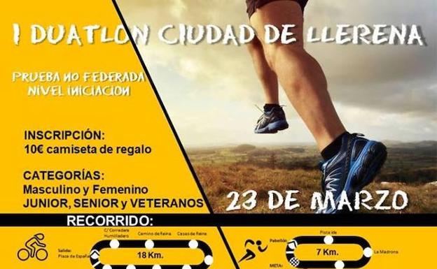 Anunciado el I Duatlón Ciudad de Llerena