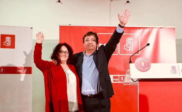 Juana Moreno presenta ante Llerena su candidatura a la alcaldía