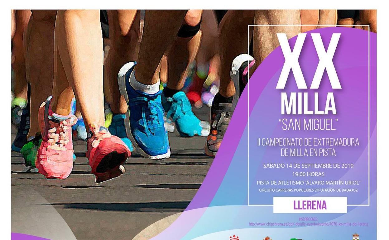 La XX Milla de San Miguel, el 14 de septiembre