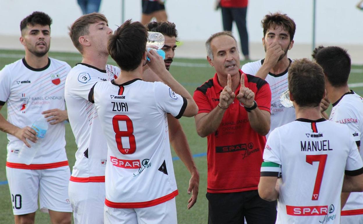 Fael durante un encuentro