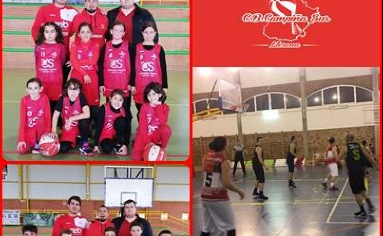 Convivencia de minibasket y derrota del senior del Campiña Sur este fin de semana