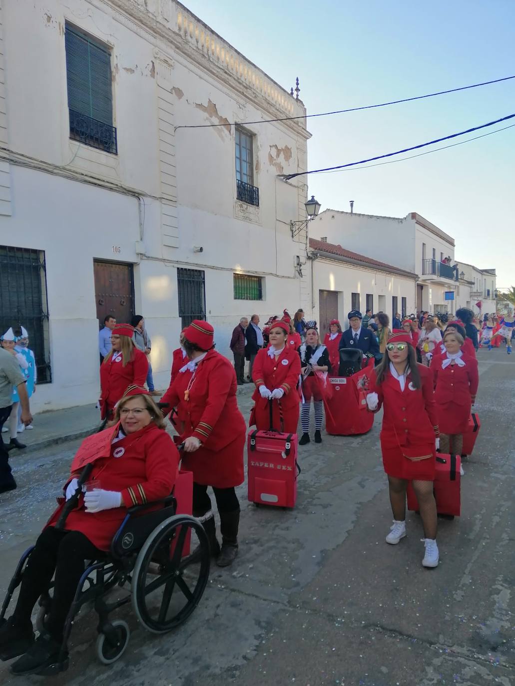 Fotos: El desfile del carnaval brilla en Llerena