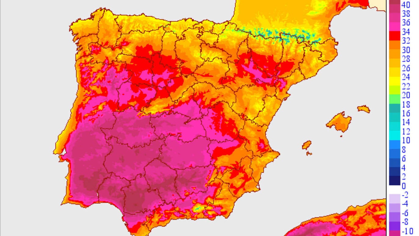 Alerta amarilla en la zona por altas temperaturas
