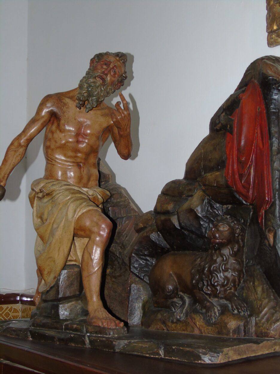 El San Jerónimo Penitente de Llerena se expone en Badajoz