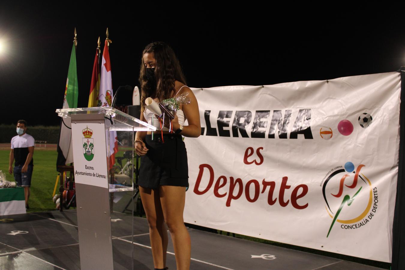 Beatriz Penco, atleta sub 18 en la especialidad de lanzamientos, Premio Deportista Promesa